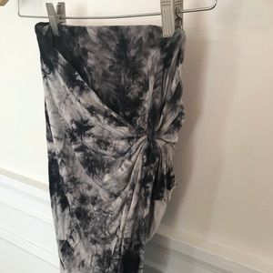 Asymmetrical Tie-Dye Skirt- size XS